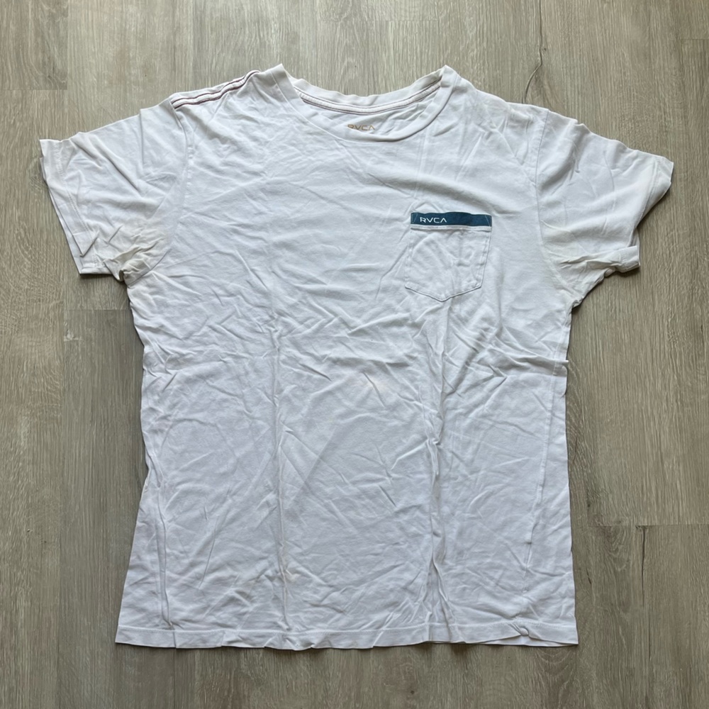 White RVCA tee